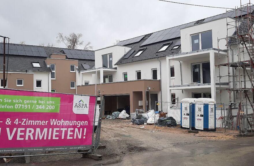 Erstbezug: 3-Zimmer-Wohnung mit Balkon