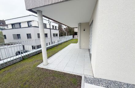 Alles auf einer Etage: 4-Zimmer-Wohnung mit Terasse und großem Garten